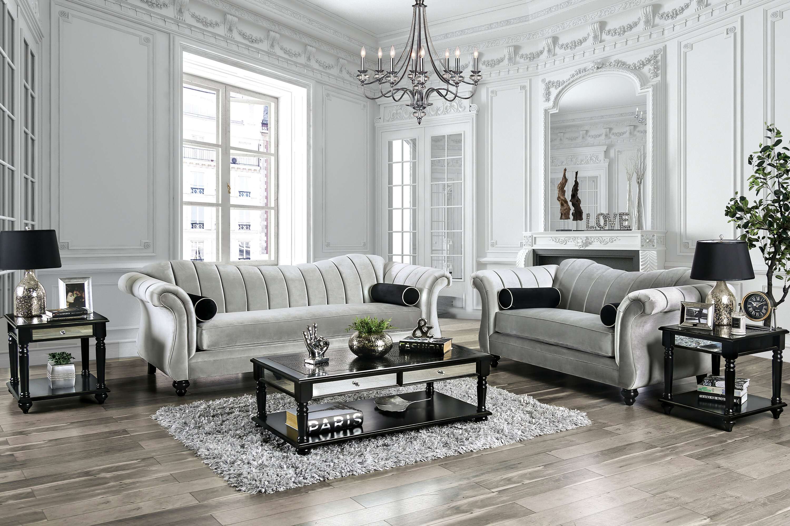 elegant living room furniture sets