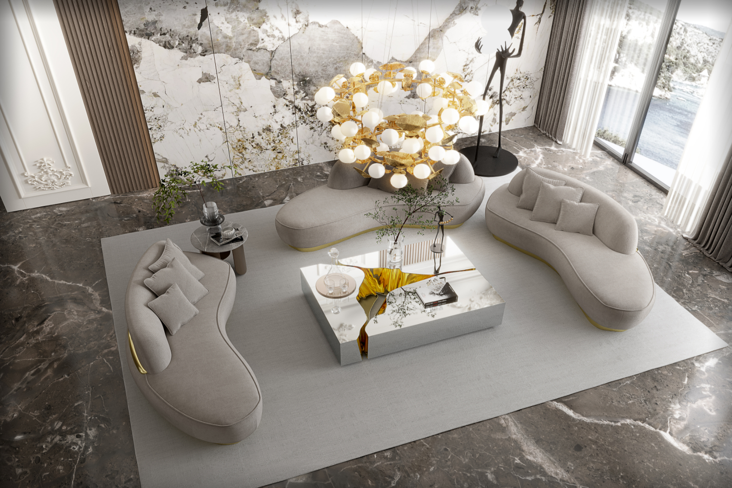 living room dubai furniture