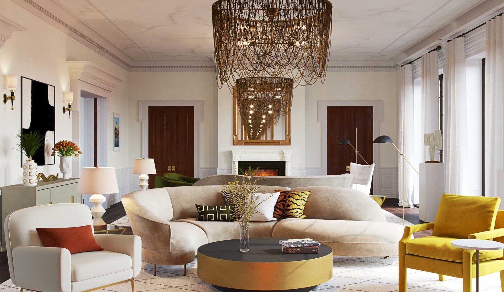 living room furniture modern design