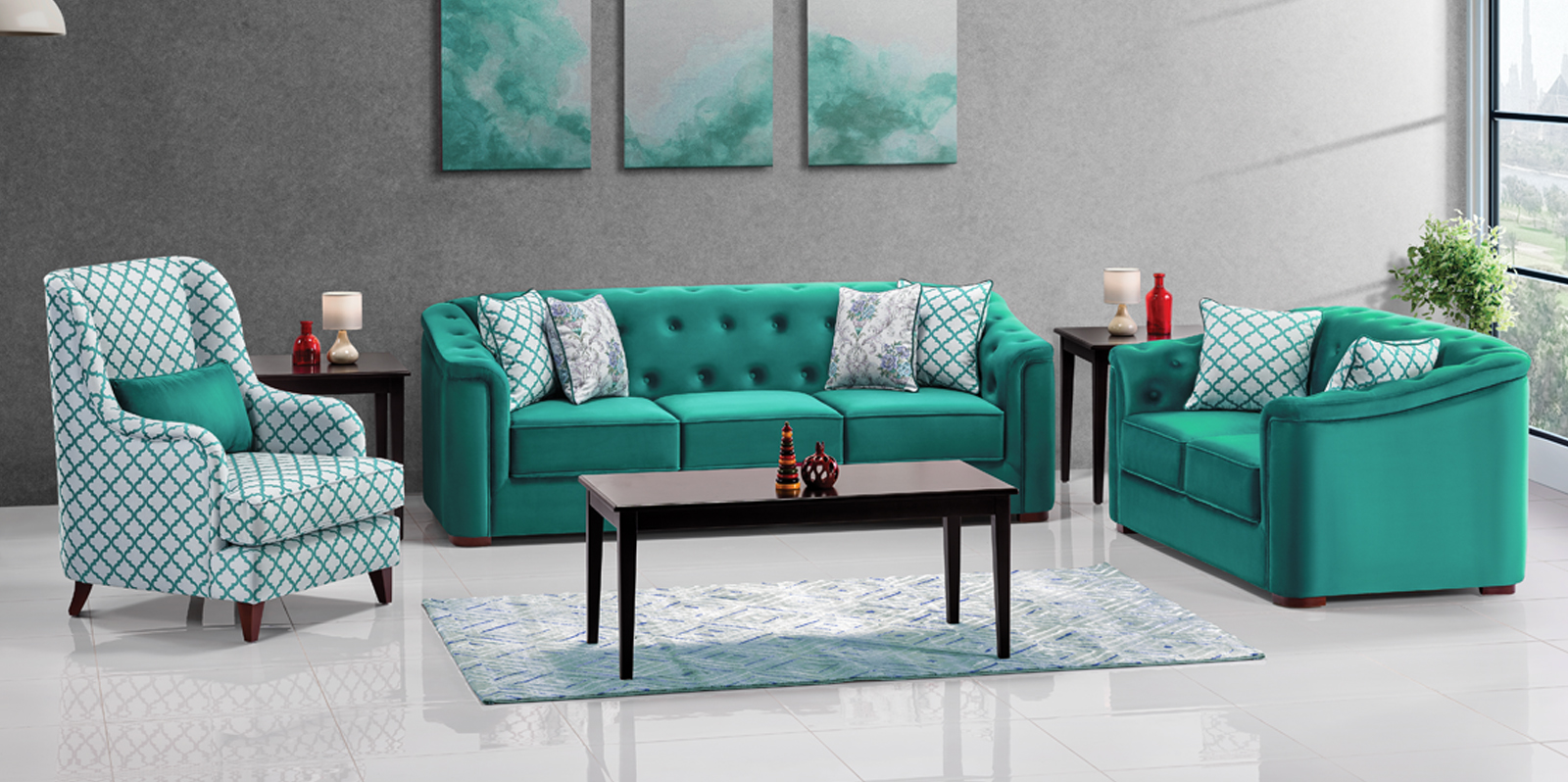living room furniture uae