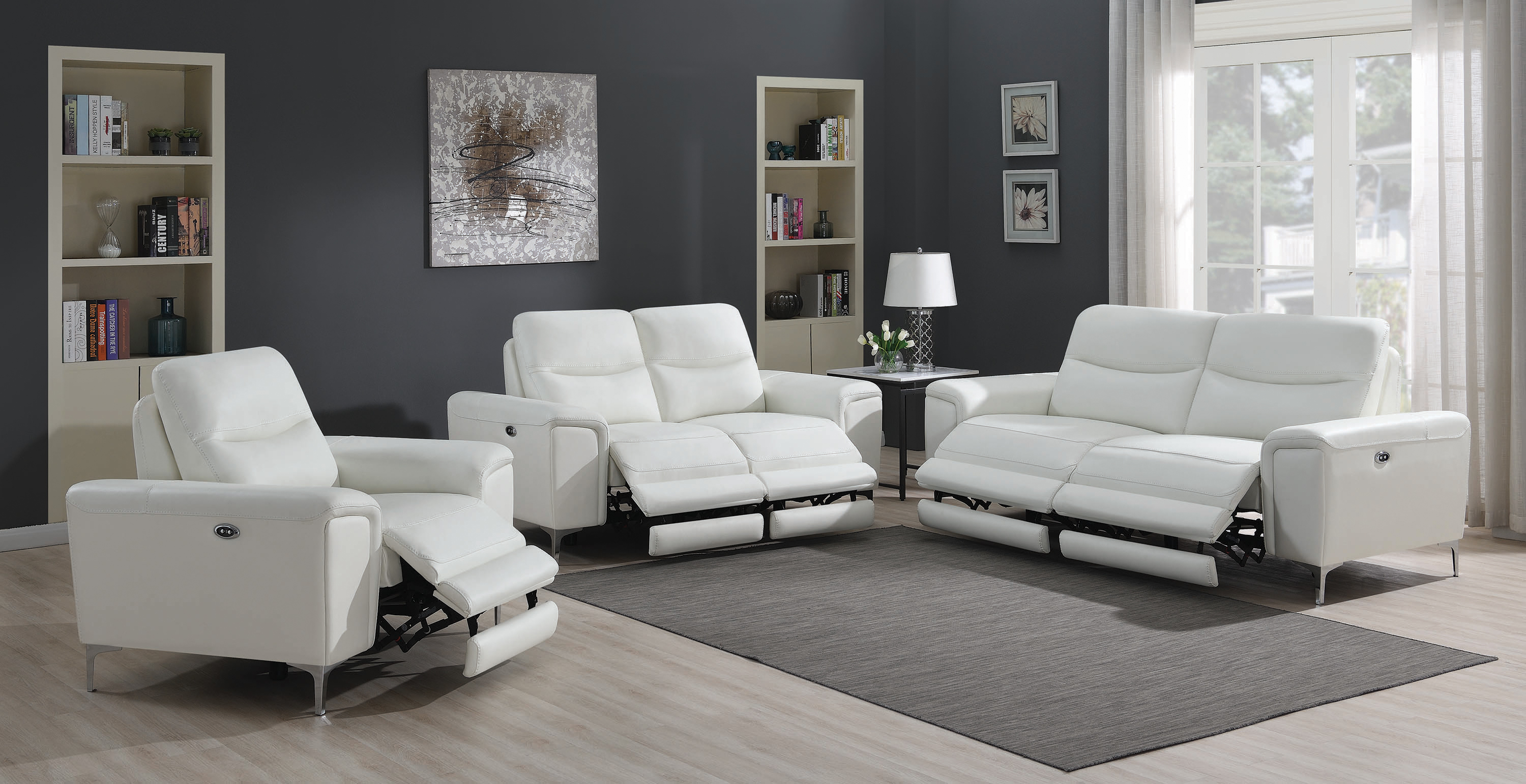 luxury white living room furniture