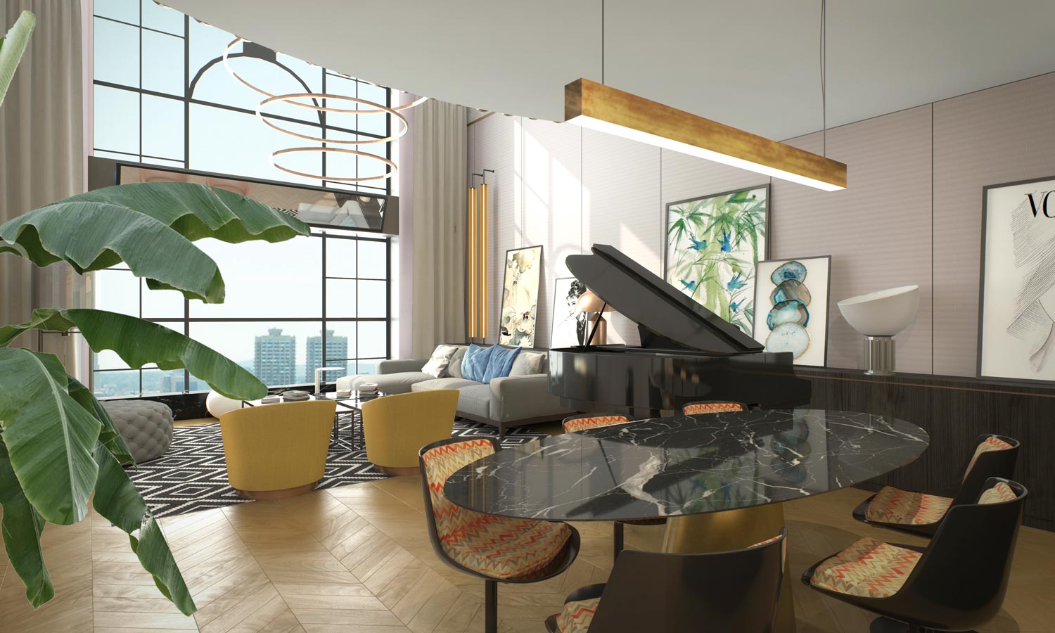 modern luxury living room furniture