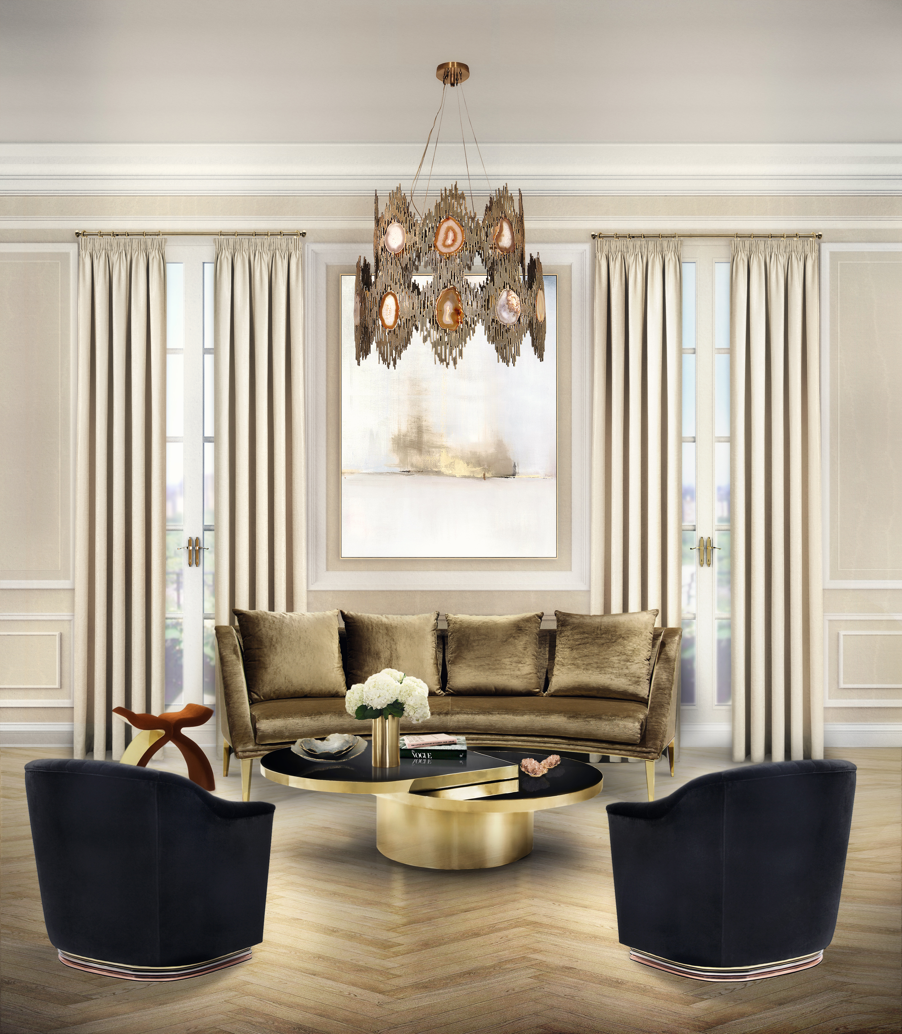 sophisticated living room furniture